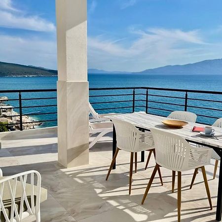 Viola Sea View Penthouse Apartment Sarande Ngoại thất bức ảnh